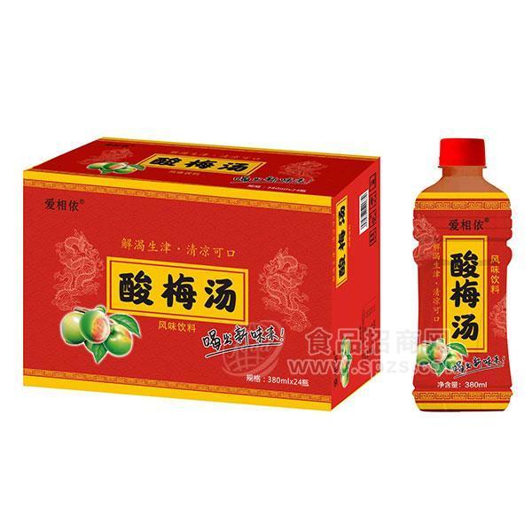 愛相依酸梅汁風味飲料380ml×24瓶
