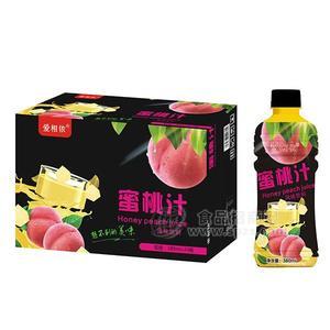 愛相依蜜桃汁風味飲料380ml×24瓶