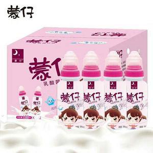蒙仔儿童奶嘴乳酸菌饮品乳饮料箱装招商125mlx40瓶  儿童饮料