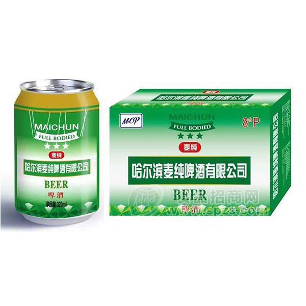 ·麦纯啤酒320ml 