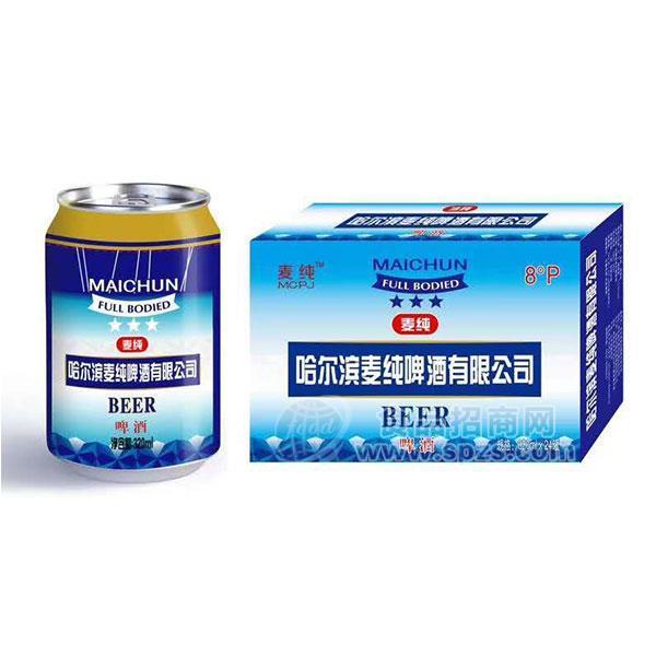 ·麦纯啤酒320mlx24瓶 