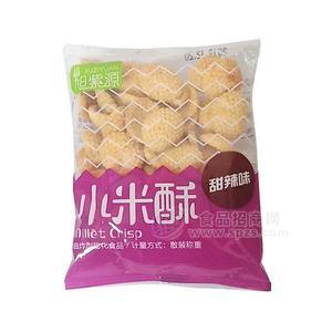 旭紫源小米酥 甜辣味 膨化食品 休閑食品