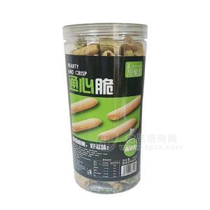 旭紫源通心脆 香蔥味休閑食品240g