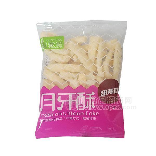 旭紫源月牙酥 甜辣味 膨化食品 休閑食品