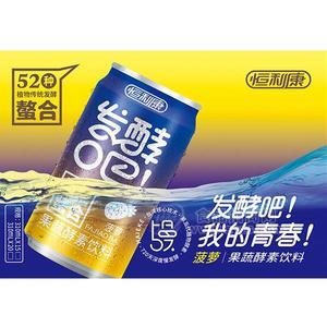 恒利康发酵吧果蔬酵素饮料菠萝味招商