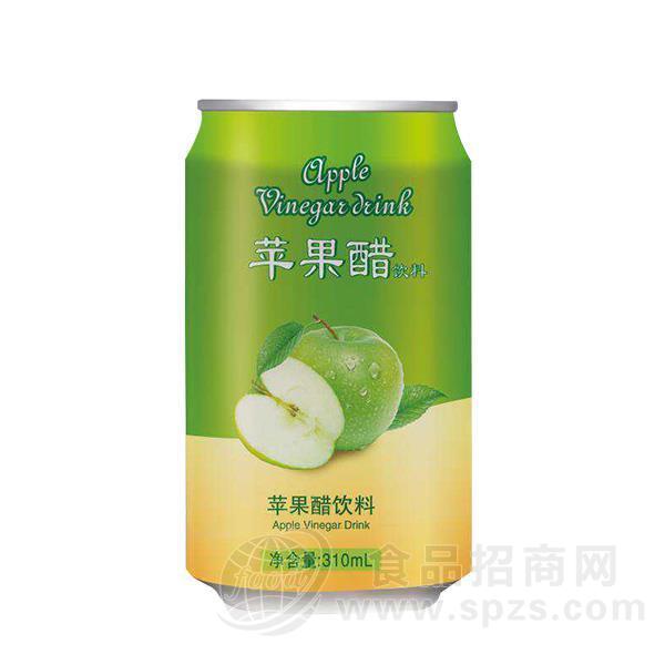 苹果醋饮料风味饮招商罐装310ml