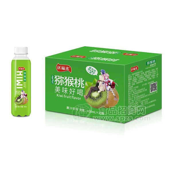 送福来猕猴桃果汁饮料450mlx15瓶