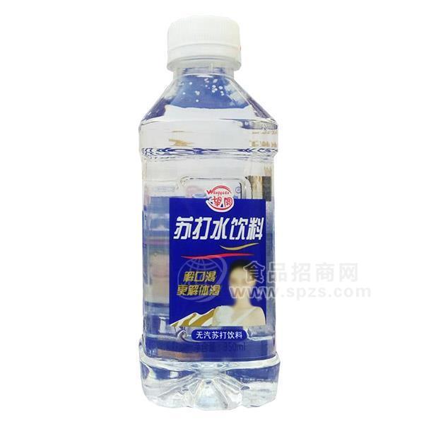 蘇打水無汽蘇打飲料350ml