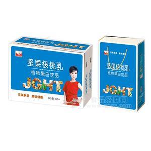 坚果核桃乳植物蛋白饮品招商240mlx15罐