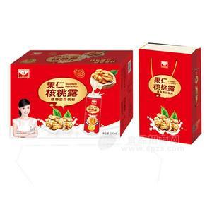 果仁核桃露植物蛋白飲料手提裝招商240mlx16罐