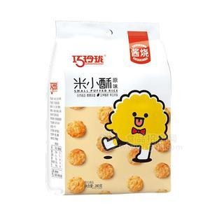 巧玲瓏米小酥原味 醬燒膨化食品280g