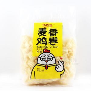巧玲珑 麦香鸡卷膨化食品 108g