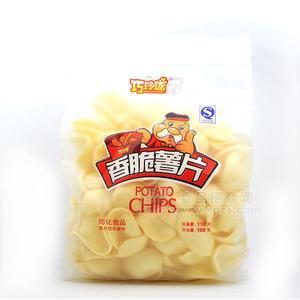 巧玲瓏 香脆薯片 膨化食品108g