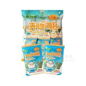 仙渔小苔 南瓜子夹心海苔休闲零食大包装招商