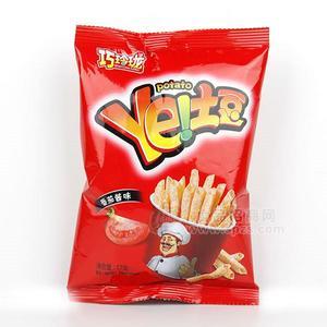 巧玲瓏Ye土豆番茄醬味休閑食品17g