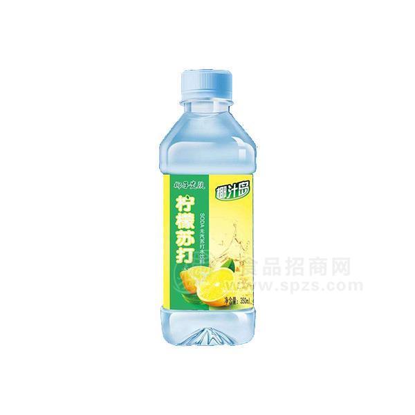 椰汁島 檸檬蘇打水飲料350ml