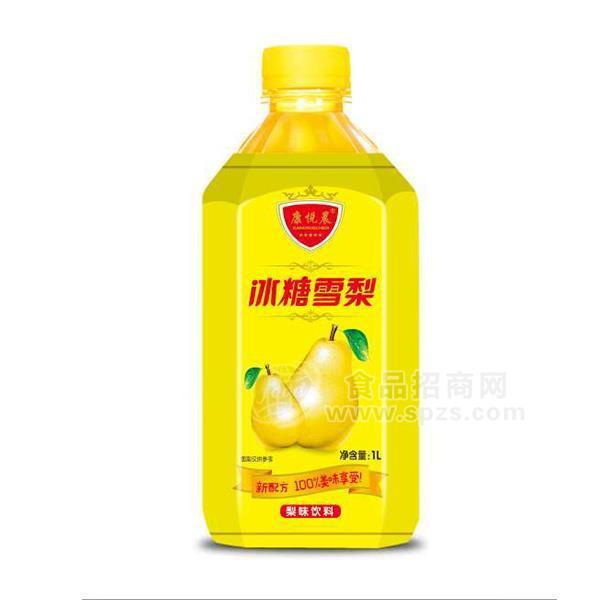 康悅晨冰糖雪梨飲料 果味飲料1L