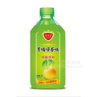 康悅晨青梅綠茶味飲料 果味飲料1L