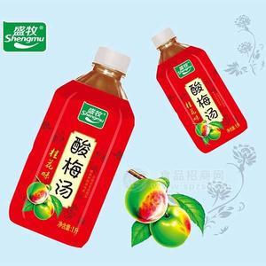 盛牧酸梅湯 桂花味 風(fēng)味飲料1L