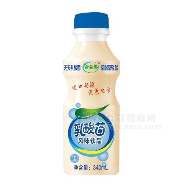 合益優(yōu)原味乳酸菌飲品340ml