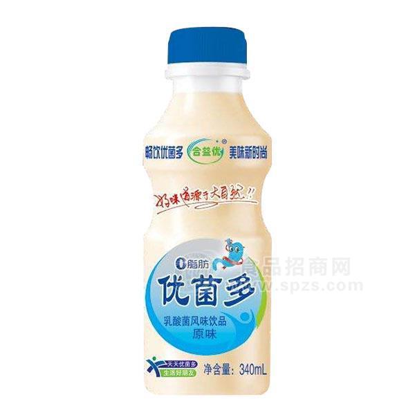 優(yōu)菌多原味乳酸菌飲品340ml