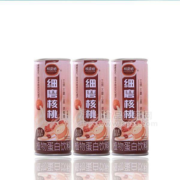核磨坊 细磨核桃低糖型 植物蛋白饮料240ml