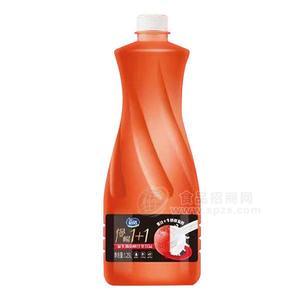 啟活慢暢1＋1果汁牛奶雙發(fā)酵益生菌山楂汁乳飲品招商1.25L