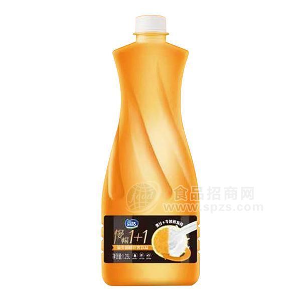 ·启活慢畅1＋1果汁牛奶双发酵益生菌橙汁乳饮品招商1.25L 