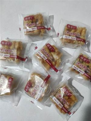 南昌糖老丫獨立包裝傳統(tǒng)雞蛋硬脆沙琪瑪?？谖督饔喔商禺a(chǎn)8090后懷舊零食