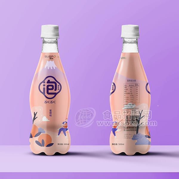 速跑 泡泡運(yùn)動(dòng)飲料 蜜橙味 500ml