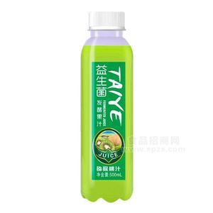 益生菌果汁 猕猴桃汁 果汁饮料500ml