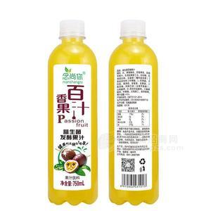 念尚你 百香果汁飲料 益生菌發(fā)酵果汁飲品750ml