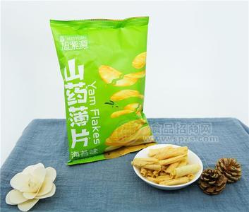 旭紫源休闲 膨化食品山药薄片 海苔味