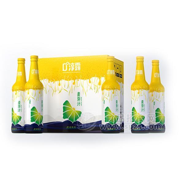 ·淳露 麦芽汁 植物饮料招商 箱装饮料580mlx12瓶 