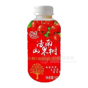 智爽山楂汁果肉飲料 混合型飲料320ml