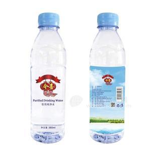 今喜 饮用纯净水 纯净水招商 380ml×15瓶
