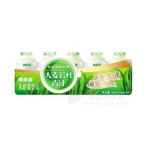 優(yōu)樂(lè)多大麥若汁 青汁乳酸菌飲品 廠家直招 100mlx5