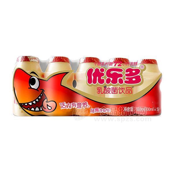 ·优乐多乳酸菌饮品100mlx5 