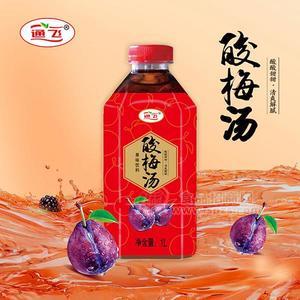 通飛 酸梅湯 果味飲料招商1L