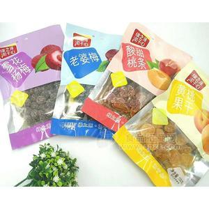 蜜饯果脯 雪花杨梅 老婆梅 桃条 黄桃干