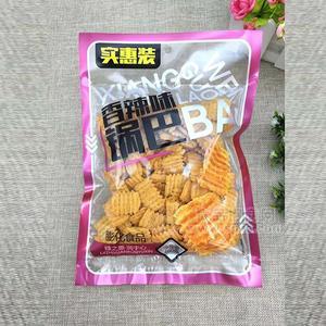 實惠裝香辣味鍋巴 膨化食品休閑食品160g
