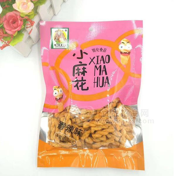 香辣味 小麻花膨化食品 休閑食品115g