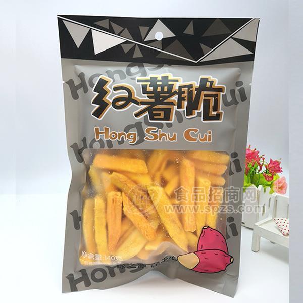 紅薯脆條形 休閑食品140g