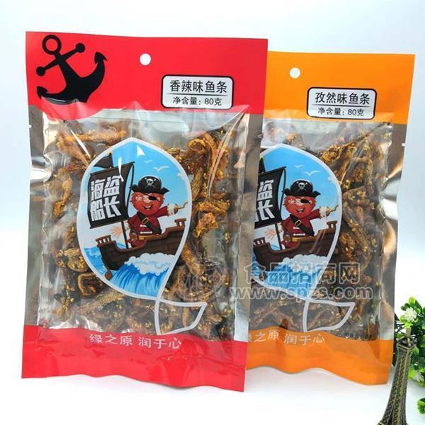 香辣味 孜然味魚條 魚干魚絲80g