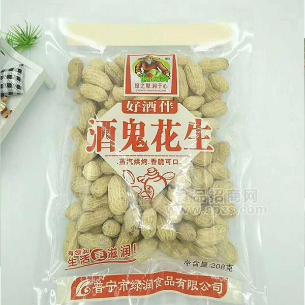 好酒伴酒鬼花生 休閑食品208g