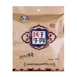 健仔 風(fēng)干牛肉 休閑食品458g