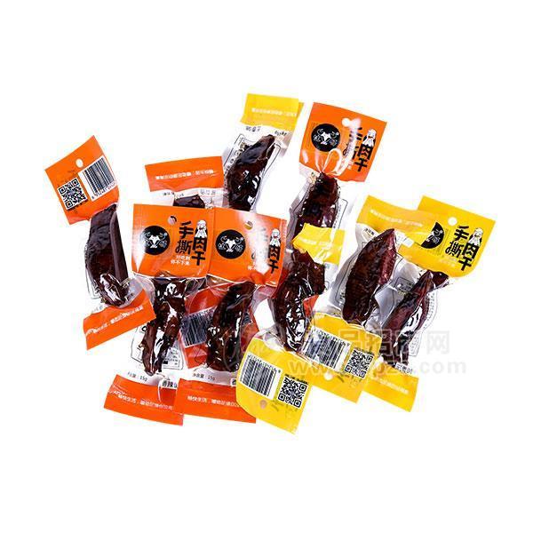 手撕牛肉干休闲食品25g