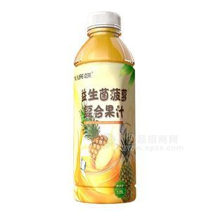 邁芙益生菌菠蘿汁復(fù)合果汁招商1.25L