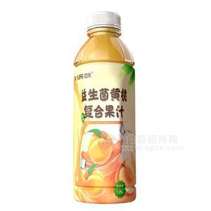 邁芙益生菌黃桃汁復(fù)合果汁招商1.25L