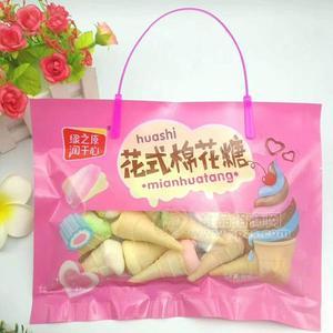 花式棉花糖 冰淇淋棉花糖 儿童休闲食品